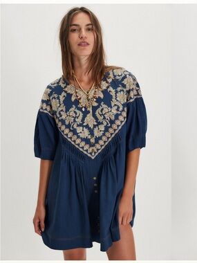 Free People Orson Shift Minidress